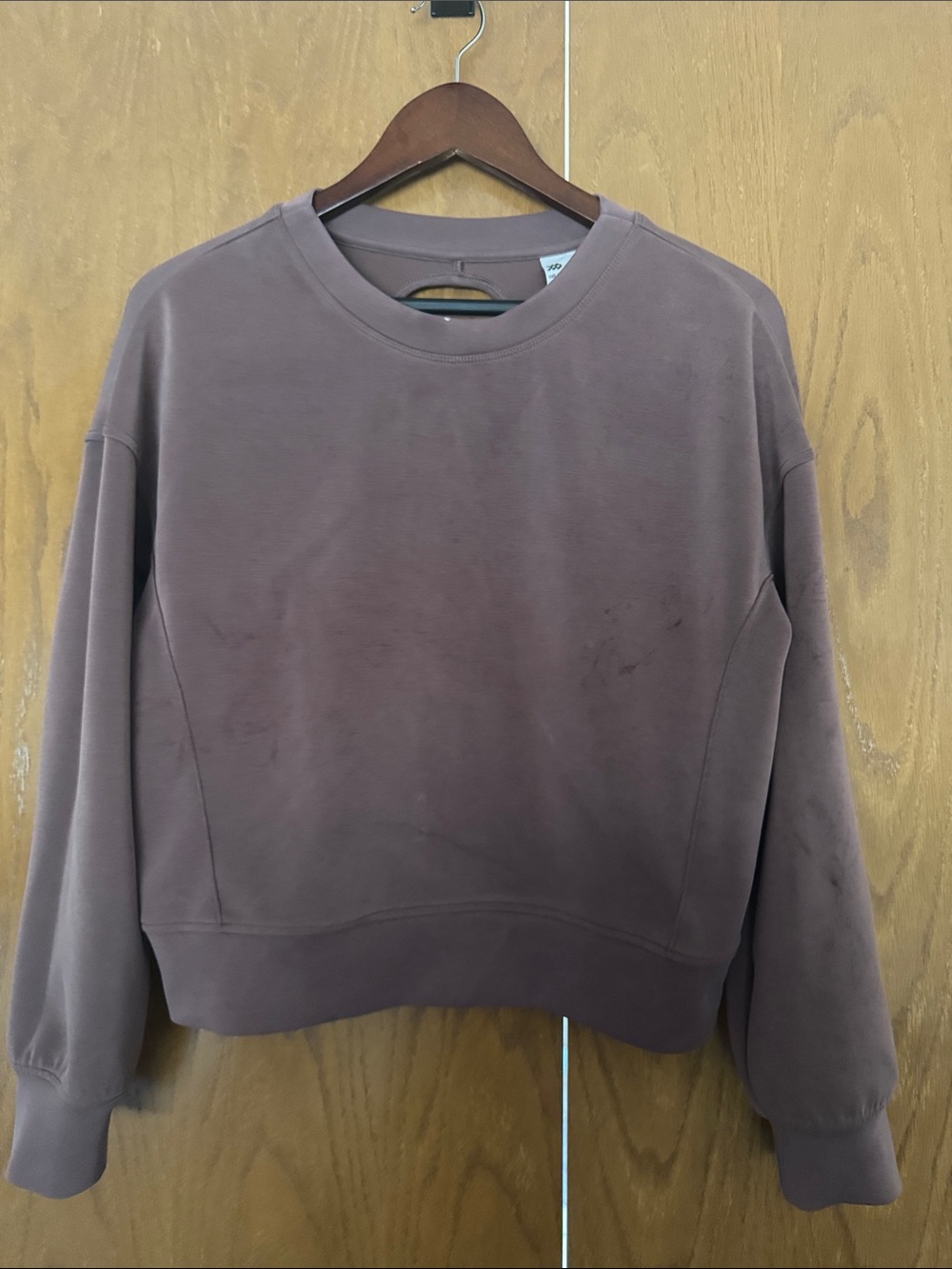 Women’s Crewneck Sweater in Mauve Tone